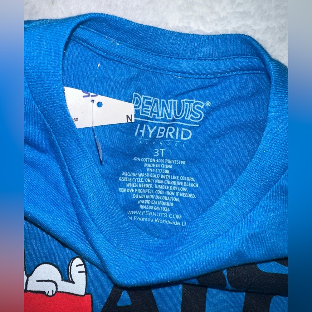 NWT Snoopy Toddler Shirt - Picture 3 of 3